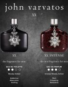 John Varvatos XX Intense Eau de Parfum pentru bărbați 75 ml
