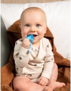 Jordan Step by Step 0-2 years 2 pack periuță de dinți și jucărie pentru dentiție pentru copii 2 buc