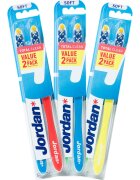 Jordan Total Clean Soft 2 pack perie de dinti 2 buc