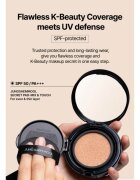 JUNG SAEM MOOL Essential Skin Nuder Cushion make-up pentru luminozitate rezervă culoare Pink Light 14 g