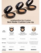 JUNG SAEM MOOL Essential Skin Nuder Cushion make-up pentru luminozitate rezervă culoare Pink Light 14 g