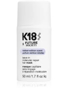 K18 Future x Society Leave-in Molecular Repair Hair Mask masca intensă de întinerire pentru părul decolorat vopsit și tratat chimic 50 ml