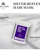 Kallos Coloring Hair Mask Silver Reflex Masca de par neutralizeaza tonurile de galben 275 ml