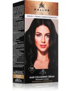 Kallos Glow Lasting Cream Colour Culoare permanenta pentru par culoare Black 60 ml