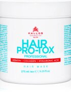 Kallos Hair Pro-Tox Masca pentru par deteriorat cu ulei de cocos acid hialuronic si colagen 275 ml
