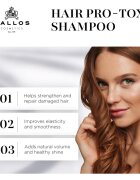 Kallos Hair Pro-Tox sampon cu keratina pentru păr uscat și deteriorat 500 ml