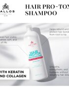 Kallos Hair Pro-Tox sampon cu keratina pentru păr uscat și deteriorat 500 ml
