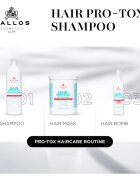 Kallos Hair Pro-Tox sampon cu keratina pentru păr uscat și deteriorat 500 ml