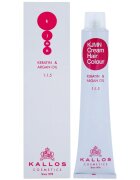Kallos KJMN Professional Cream Hair Colour Keratin & Argan Oil culoare par cu keratina si ulei de argan culoare 0.65 Pink 100 ml