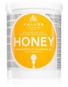 Kallos KJMN Professional Honey masca pentru hidratare intensa pentru păr uscat și deteriorat 1000 ml