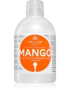 Kallos KJMN Professional Mango sampon hidratant pentru par uscat deteriorat si tratat chimic 1000 ml