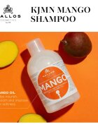 Kallos KJMN Professional Mango sampon hidratant pentru par uscat deteriorat si tratat chimic 1000 ml