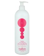 Kallos KJMN Professional Nourishing Hair Conditioner balsam pentru păr uscat și deteriorat 1000 ml