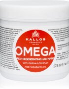 Kallos KJMN Professional Omega masca de par hranitoare cu ulei de macadamia si complex omega 6 275 ml