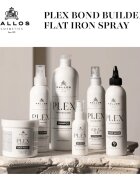 Kallos Plex Flat Iron Spray spray cu protecție termică pentru aranjarea cu placa și cu ondulatorul pentru par degradat sau tratat chimic 200 ml
