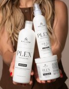 Kallos Plex Shampoo sampon pentru regenerare pentru par degradat sau tratat chimic 1000 ml