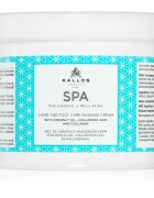 Kallos Spa crema pentru masaj pentru maini si picioare 500 ml