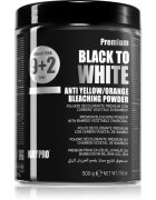 Kaypro Black To White Anti Yellow/Orange Bleaching Powder pudra decoloranta pentru păr pentru uz profesonial 500 g