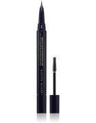 Kevyn Aucoin True Feather Brow Marker Gel Duo creion pentru sprancene cu pensula culoare Ash Blonde 0.4 ml