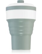KidPro Collapsible Mug ceasca cu pai Grey 1 buc