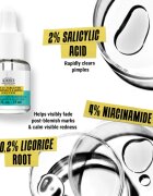 Kiehl's Dermatologist Solutions Truly Targeted Blemish-Clearing Solution ser pentru ten acneic pentru femei 15 ml