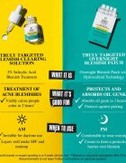 Kiehl's Truly Targeted Overnight Blemish Patch plasturi pentru piele problematică pentru femei 22 buc