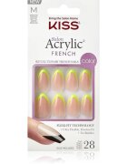 KISS Acrylic French Color unghii artificiale Hype 28 buc