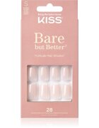 KISS Bare But Better Short unghii artificiale 28 buc
