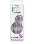 KISS Color FX im Press unghii artificiale autoadeziv Fly Up 30 buc