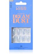 KISS Dream Dust Gel Fantasy unghii artificiale White and Blue 28 buc