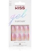 KISS Gel Fantasy Ready to Wear Gel unghii artificiale Winter Sparks 24 buc