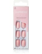 KISS imPRESS Color Short unghii artificiale autoadeziv Pick Me Pink 30 buc