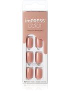 KISS imPRESS Color Short unghii artificiale Sandbox 30 buc