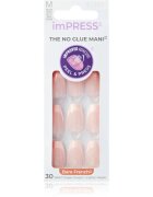 KISS imPRESS The No Glue Mani unghii artificiale autoadeziv 30 buc