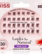 KISS Look So Natural mănunchiuri de gene individuale autoadezive Lavish 30 buc