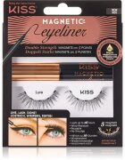 KISS Magnetic Eyeliner & Eyelash Kit gene magnetice 01 Lure 1 pereche