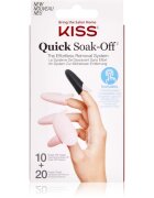 KISS Quick Soak-Off Remover Caps set pentru unghii 30 buc