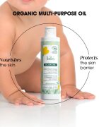 Klorane Bébé Multi-Purpose Oil Ulei de corp hranitor pentru pielea bebelusului 200 ml