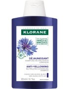 Klorane Cornflower Organic șampon neutralizeaza tonurile de galben 200 ml