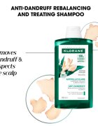 Klorane Galanga șampon hidratant anti-mătreață 400 ml