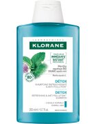 Klorane Organic Mint șampon detoxifiant pentru curățare pentru par normal 200 ml