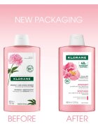 Klorane Peony Soothing Sensitive Hair Scalp Shampoo șampon pentru piele sensibila 400 ml
