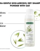 Klorane ULTRA-GENTLE Dry Shampoo with Oat Milk șampon uscat fara aerosoli pentru toate tipurile de par 50 g
