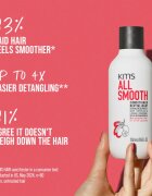 KMS All Smooth Conditioner balsam cu efect de netezire cu fir gros aspru și uscat 250 ml
