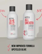 KMS All Smooth Shampoo sampon pentru indreptarea parului cu fir gros aspru și uscat 300 ml