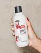 KMS All Smooth Shampoo sampon pentru indreptarea parului cu fir gros aspru și uscat 300 ml