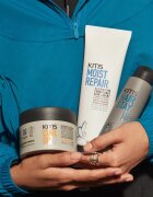 KMS Hair Stay Dry Oil Hairspray spray cu ulei uscat cu fixare ușoară 150 ml