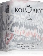 Kolorky Day Hearts scutece ECO de unică folosință marimea XL 12-16 Kg 17 buc