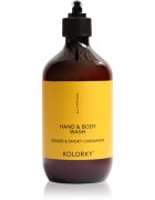 Kolorky Hand & Body Wash gel de curățare pentru maini si corp Ginger & Smoky Cardamom 490 ml