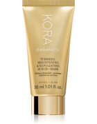 Kora Organics Turmeric Brightening & Exfoliating Scrub + Mask masca si peeling 30 ml